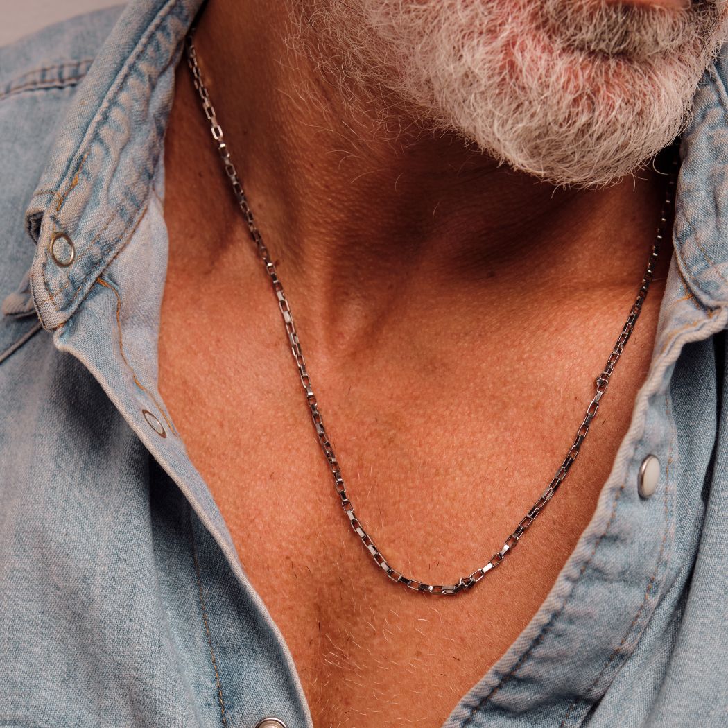 Handmade Necklace for Men with Chain