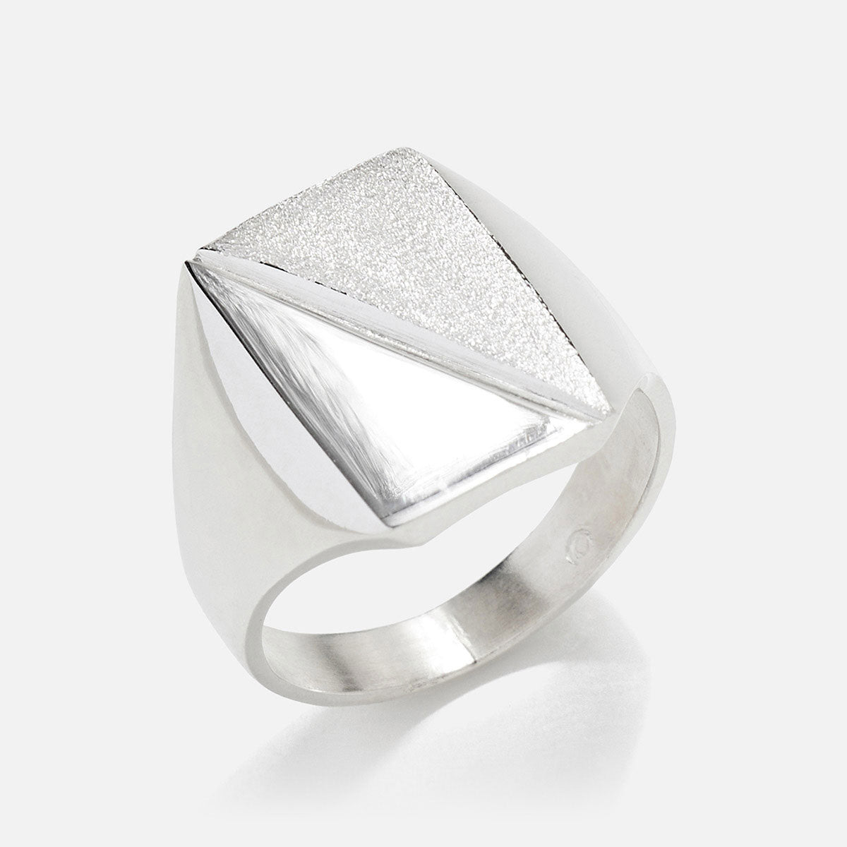 Silver Plated Ring for Men's