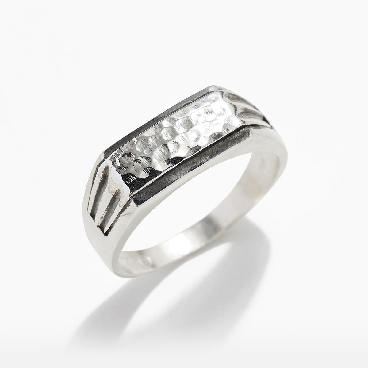 Silver Ring Forged for Men's