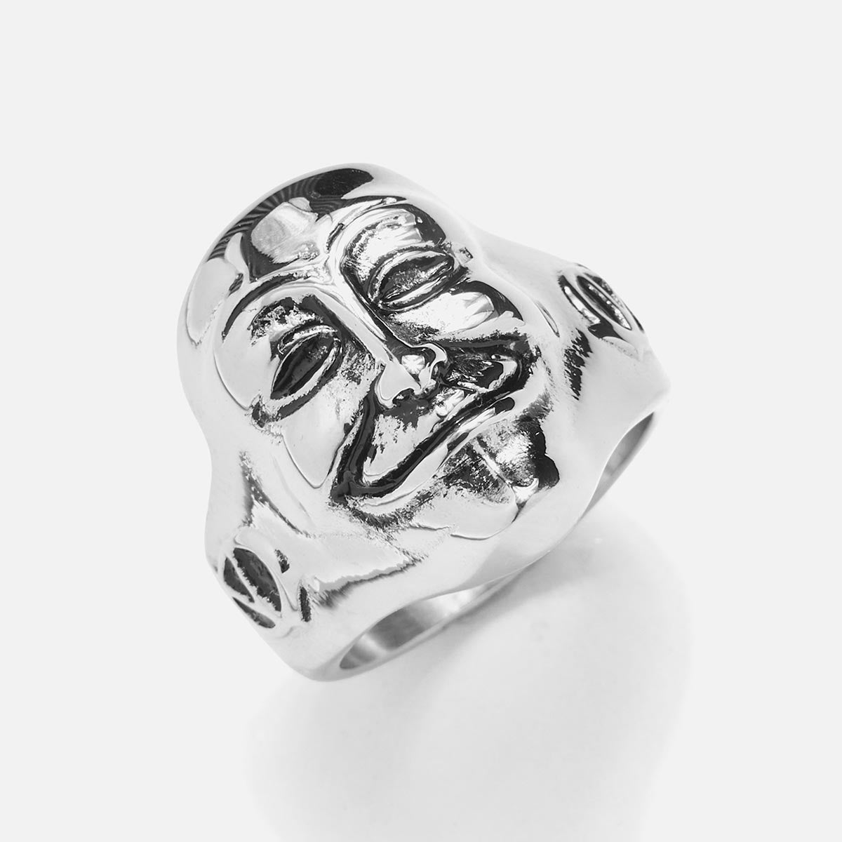 Handmade Steel Ring for Men's
