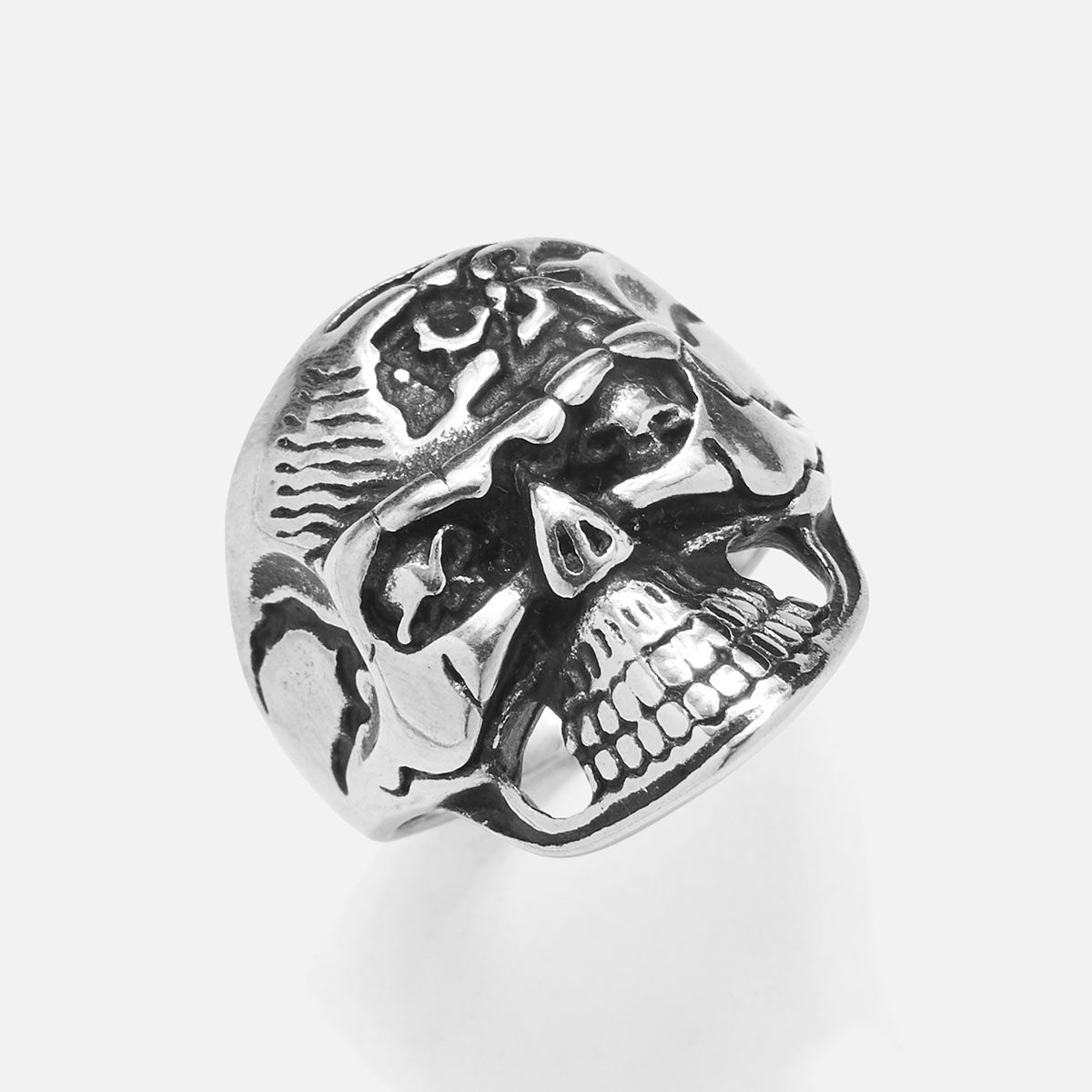 Handmade Steel Ring for Men's