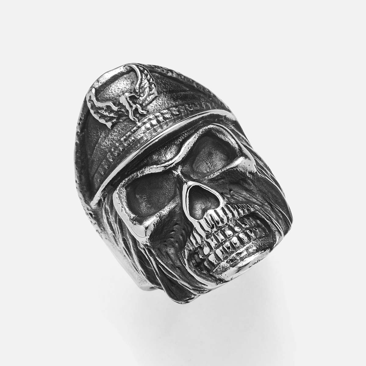 Handmade Steel Ring for Men's