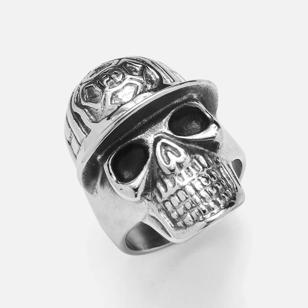 Handmade Steel Ring for Men's