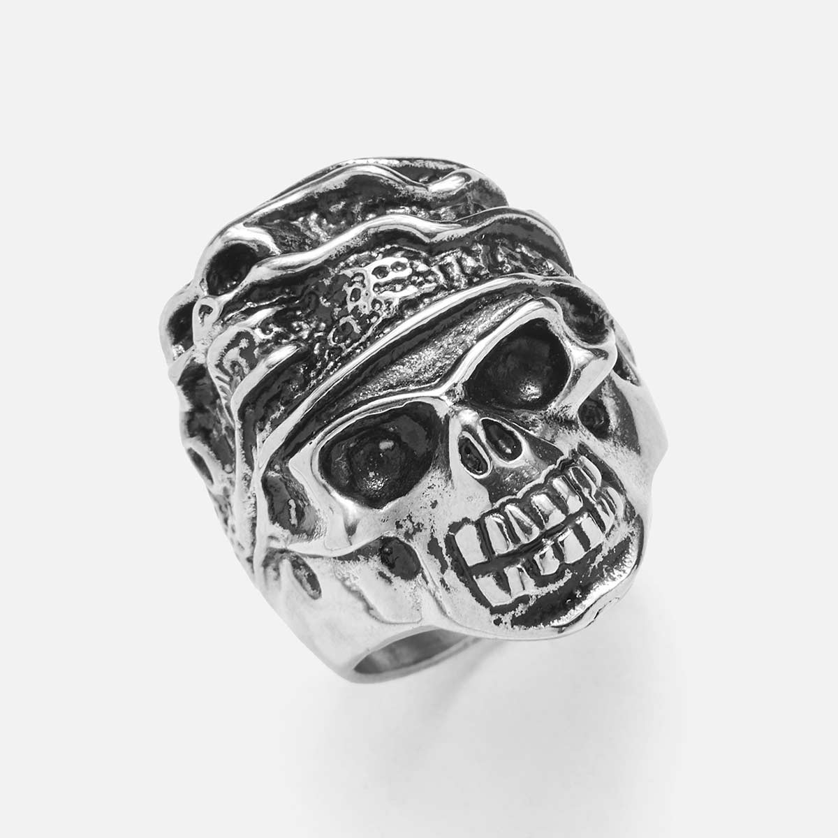Handmade Steel Ring for Men's