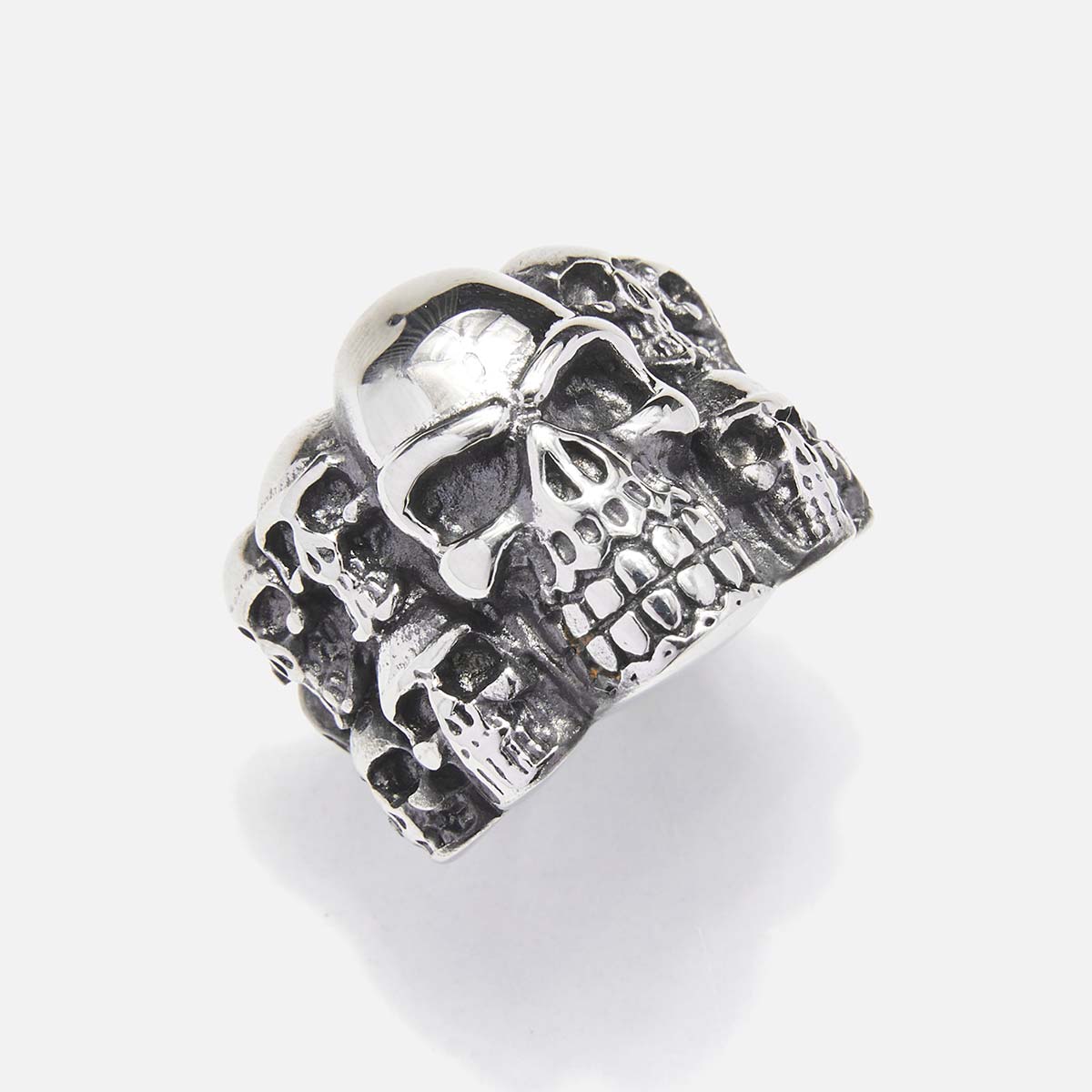 Handmade Steel Ring for Men's