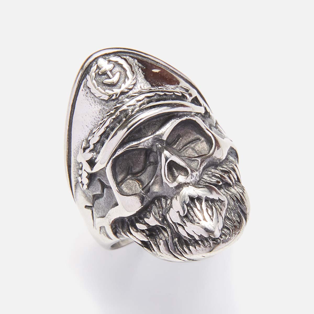 Handmade Steel Ring for Men's