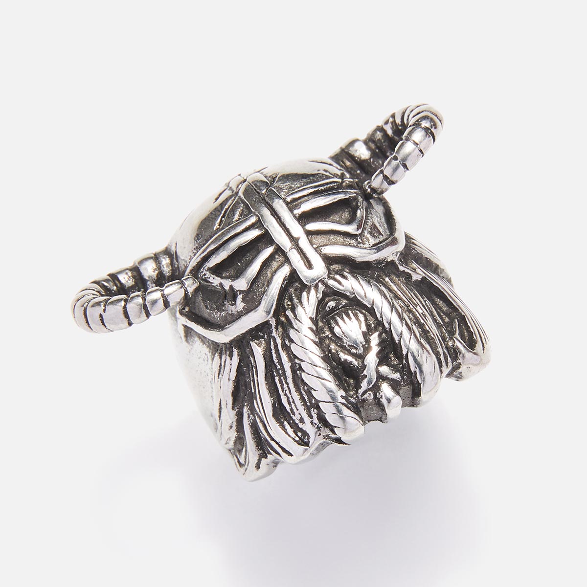 Handmade Steel Ring for Men's