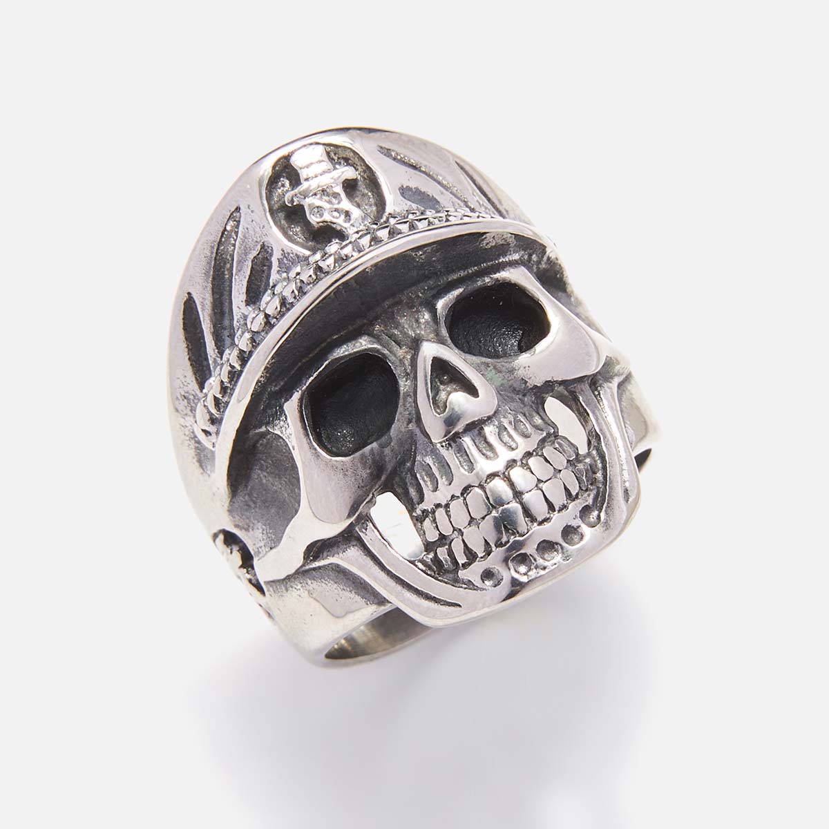 Handmade Steel Ring for Men's