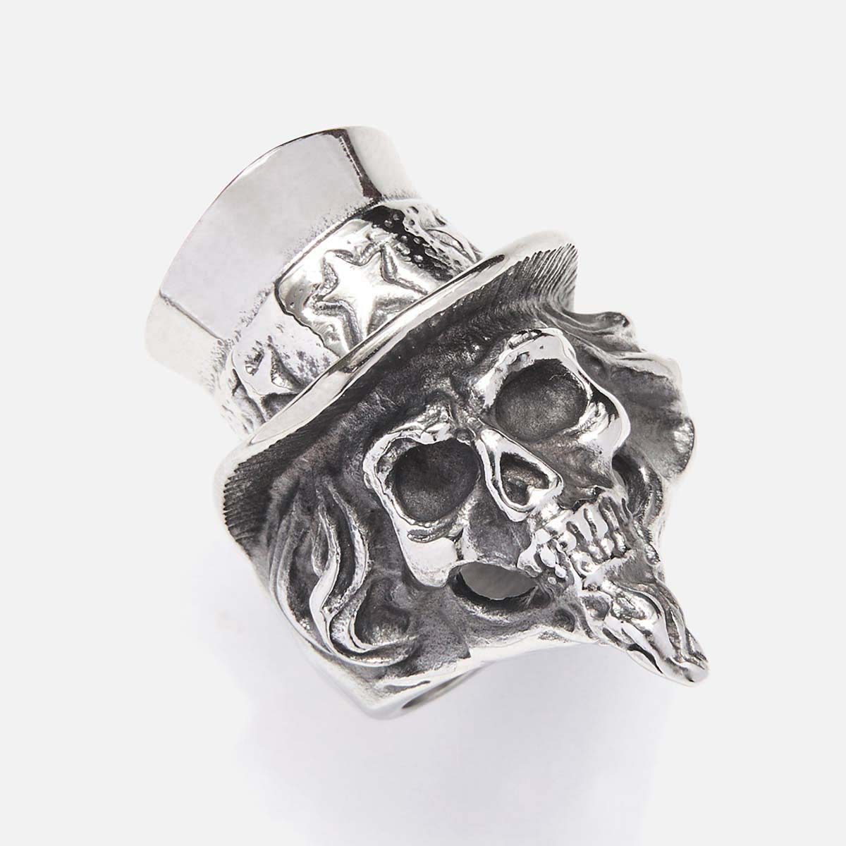 Handmade Steel Ring for Men's