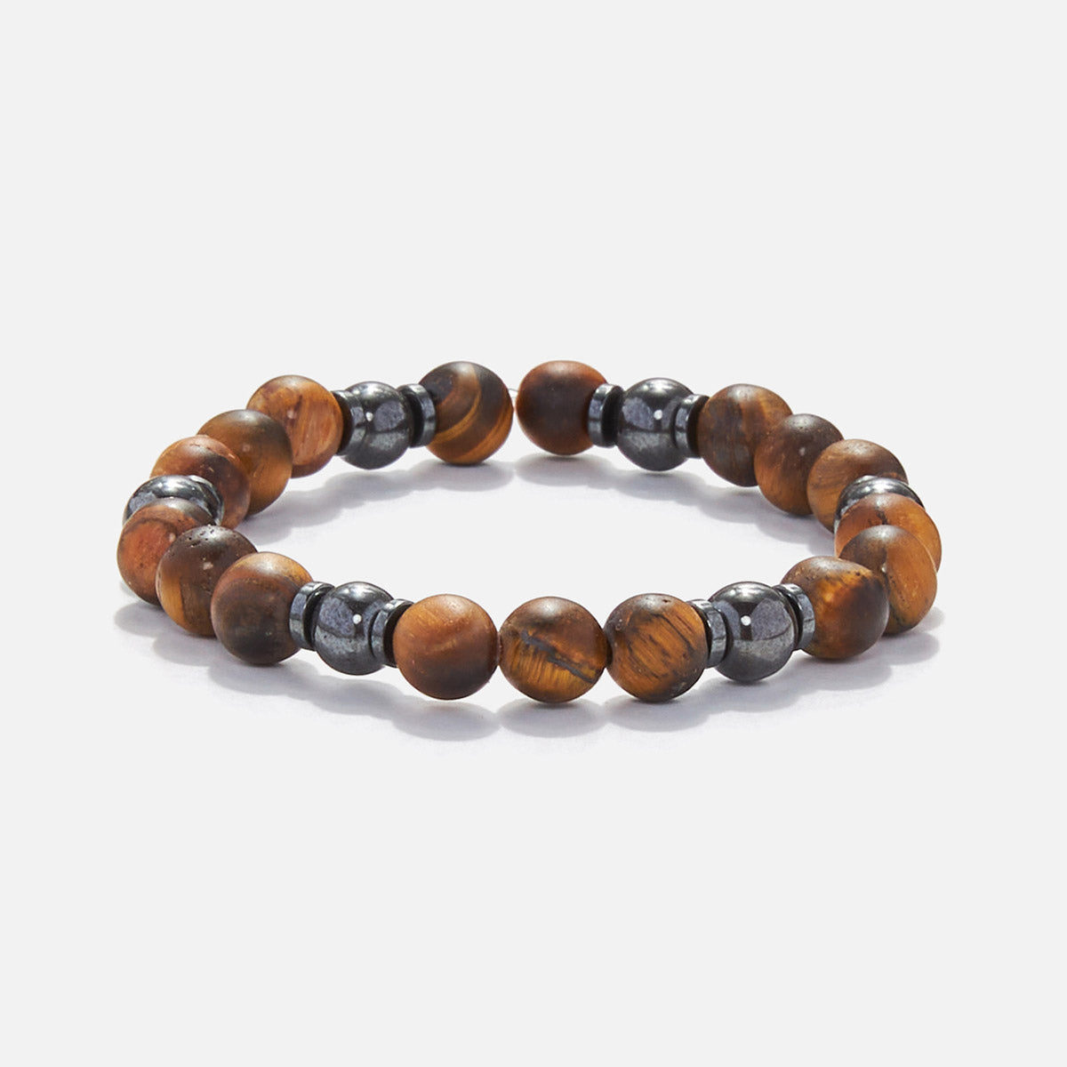 Handmade Bracelet For Child with Tiger's Eye & Hematite