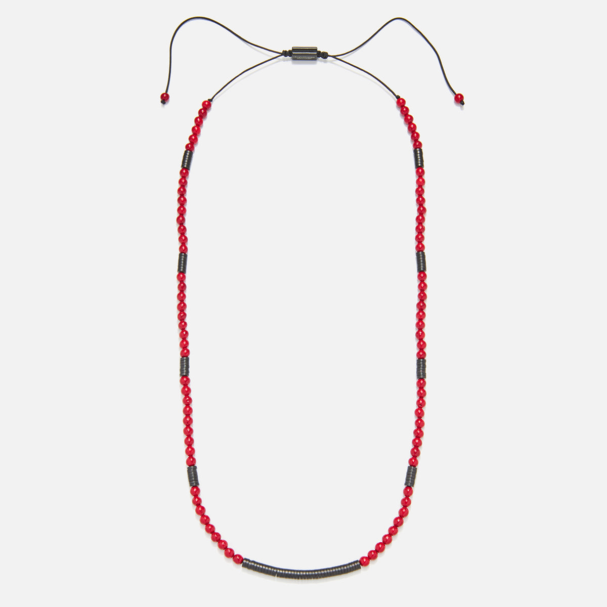 Handmade Necklace for Men with Chaolite