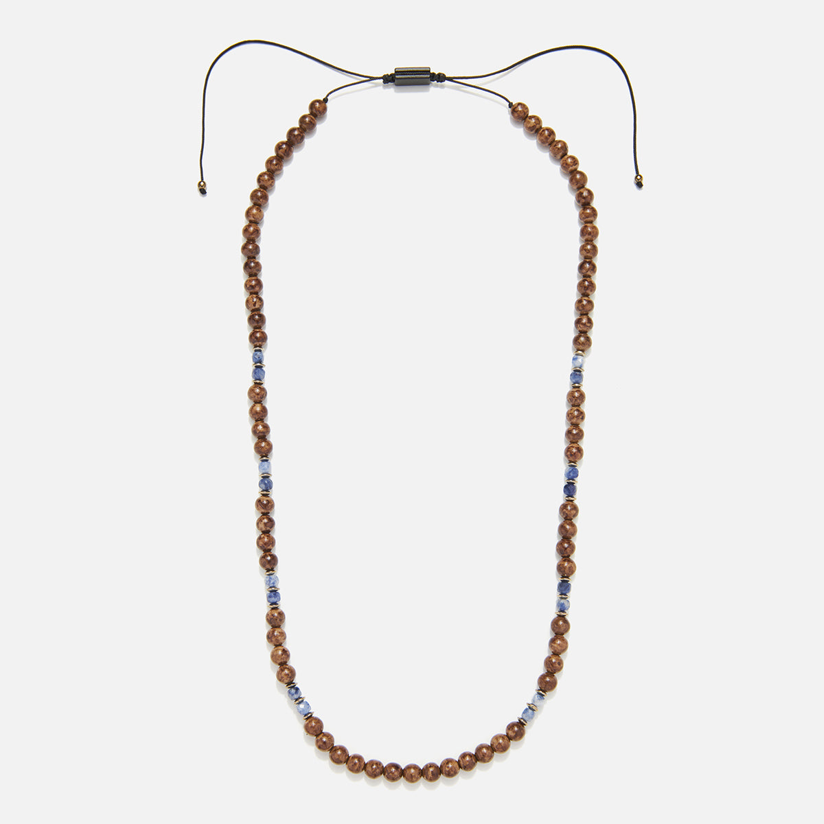 Handmade Necklace for Men with Agate