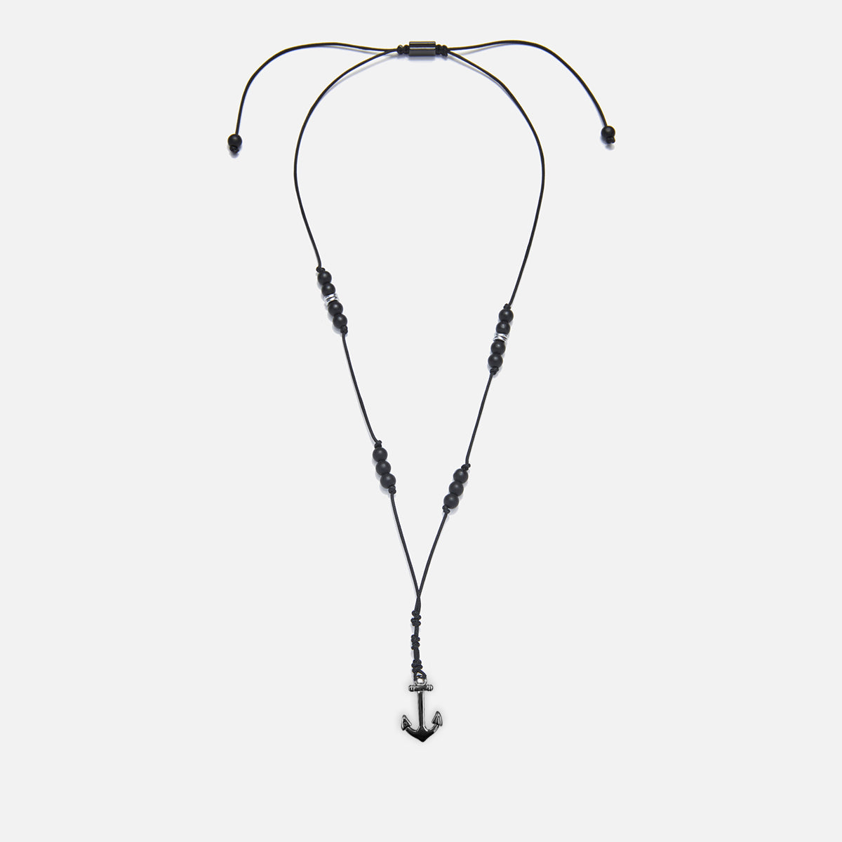 Handmade Necklace for Men with Anchor