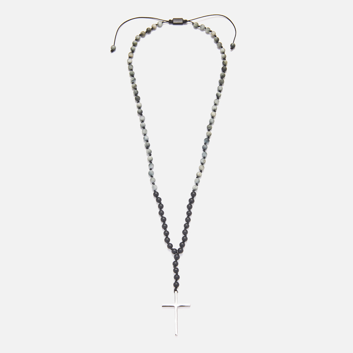 Handmade Rosary Necklace for Men with Evil Eye