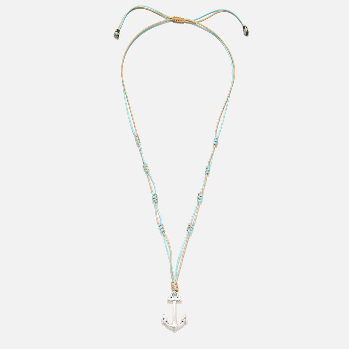 Handmade Necklace for Men with Anchor