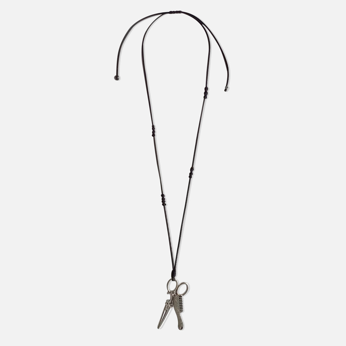 Barber Necklace with Scissors & Comb