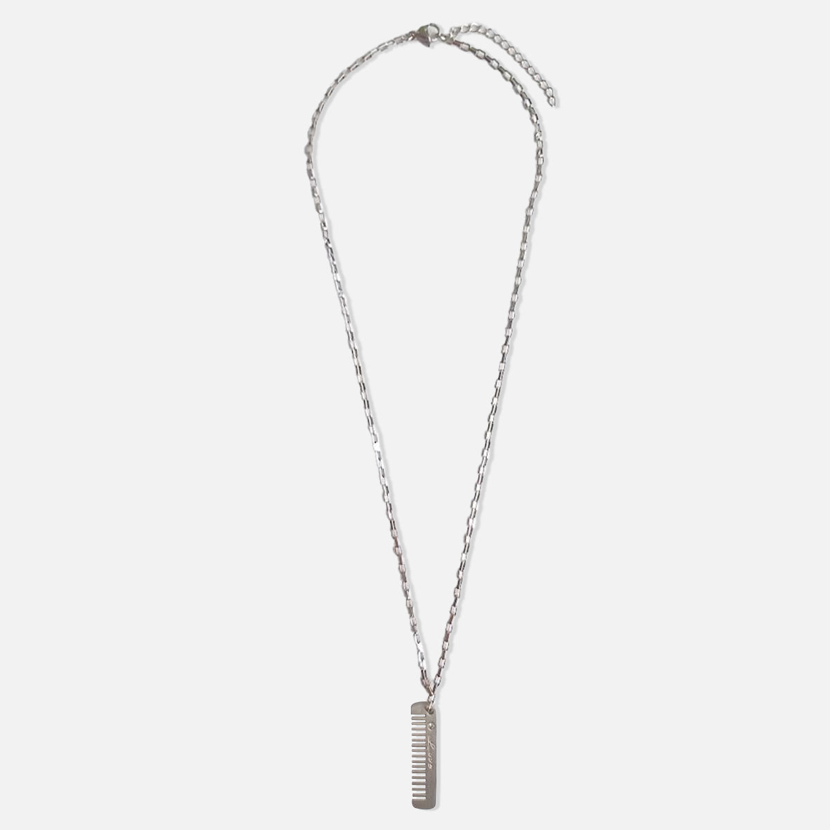 Barber Handmade Necklace with Chain & Comb