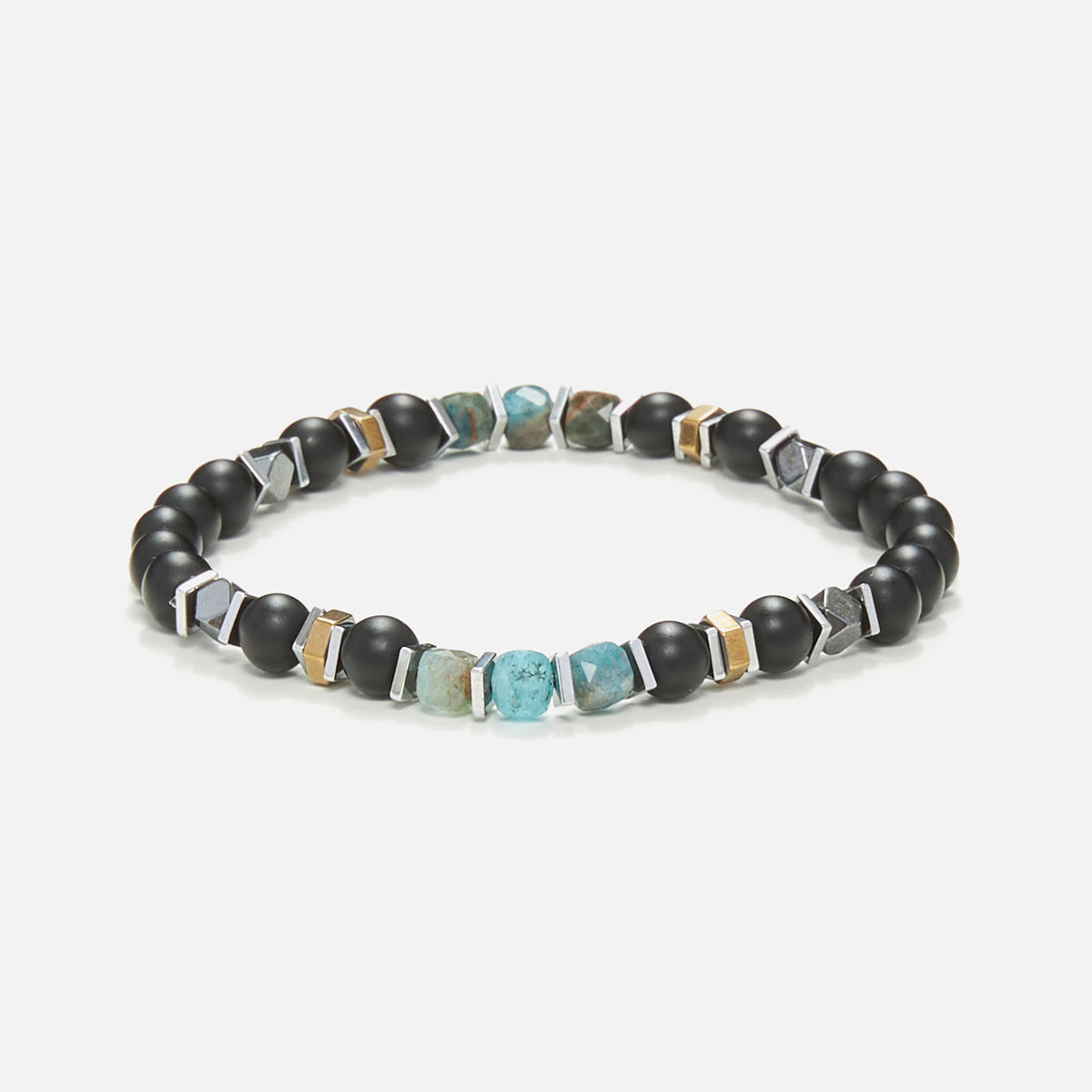Handmade Bracelet For Men with Onyx
