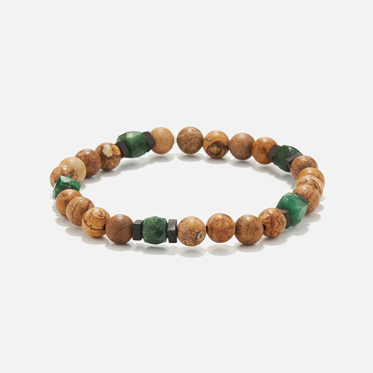 Handmade Bracelet For Men with Jasper
