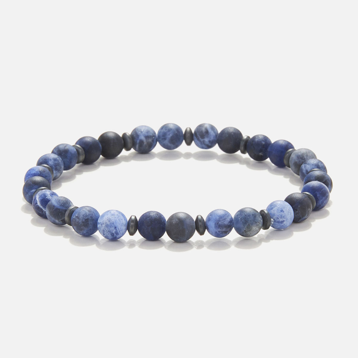 Handmade Bracelet For Men with Sodalite