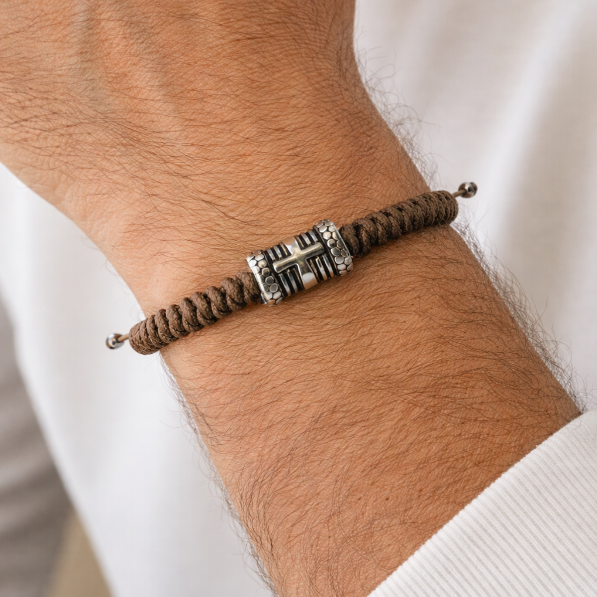 Men's Handmade Knitted Bracelet