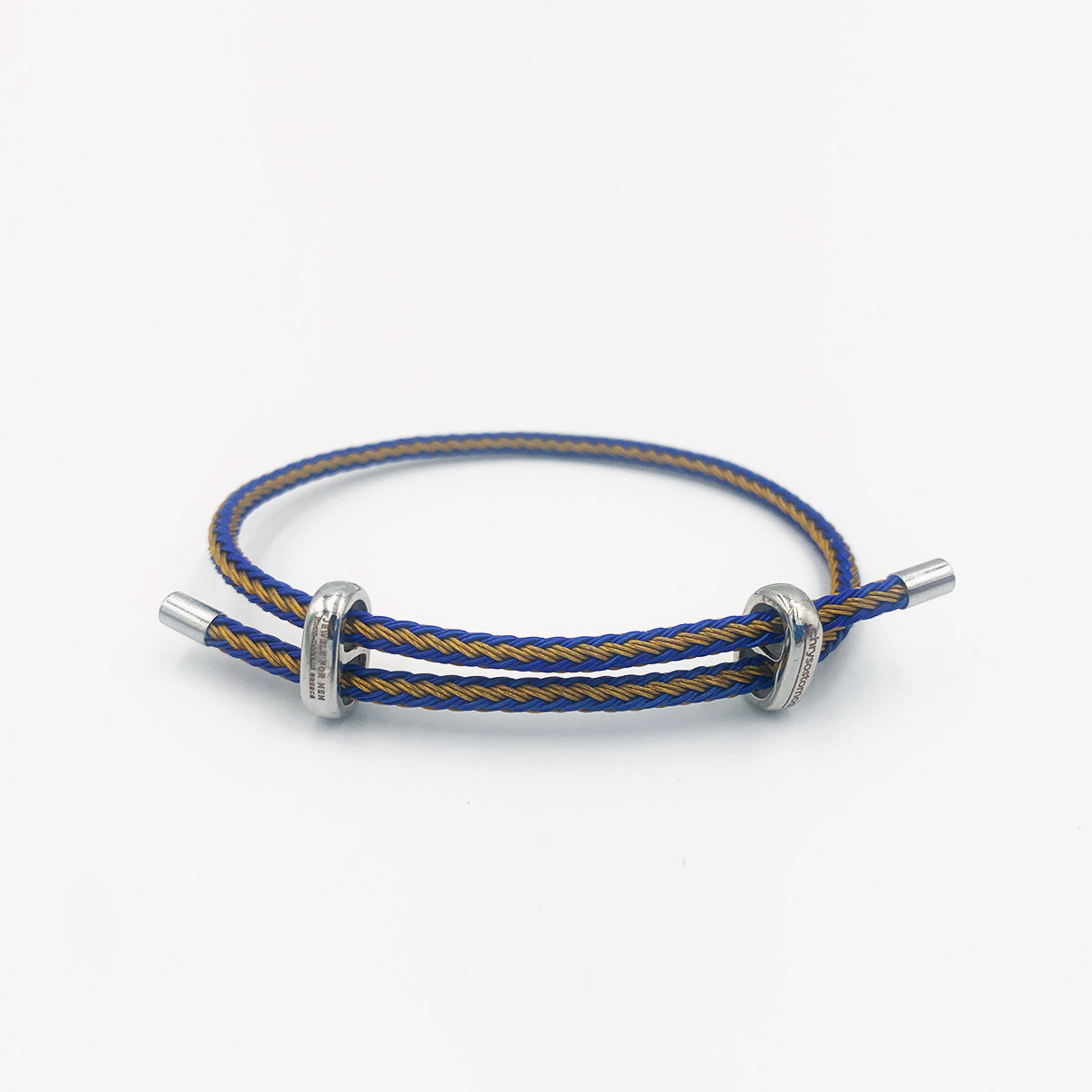 Handmade Bracelet For Men with Steel Wire