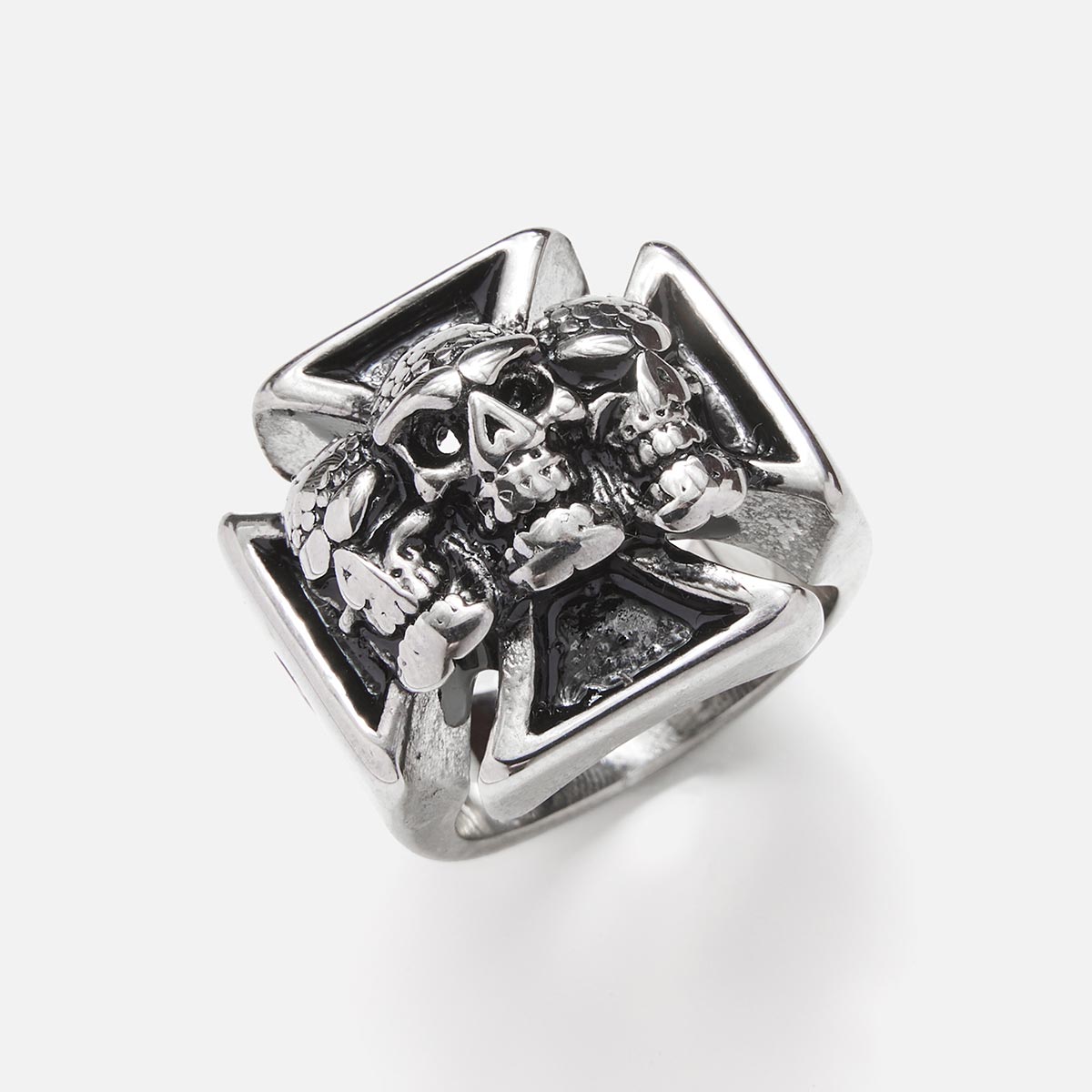 Handmade Steel Ring for Men's