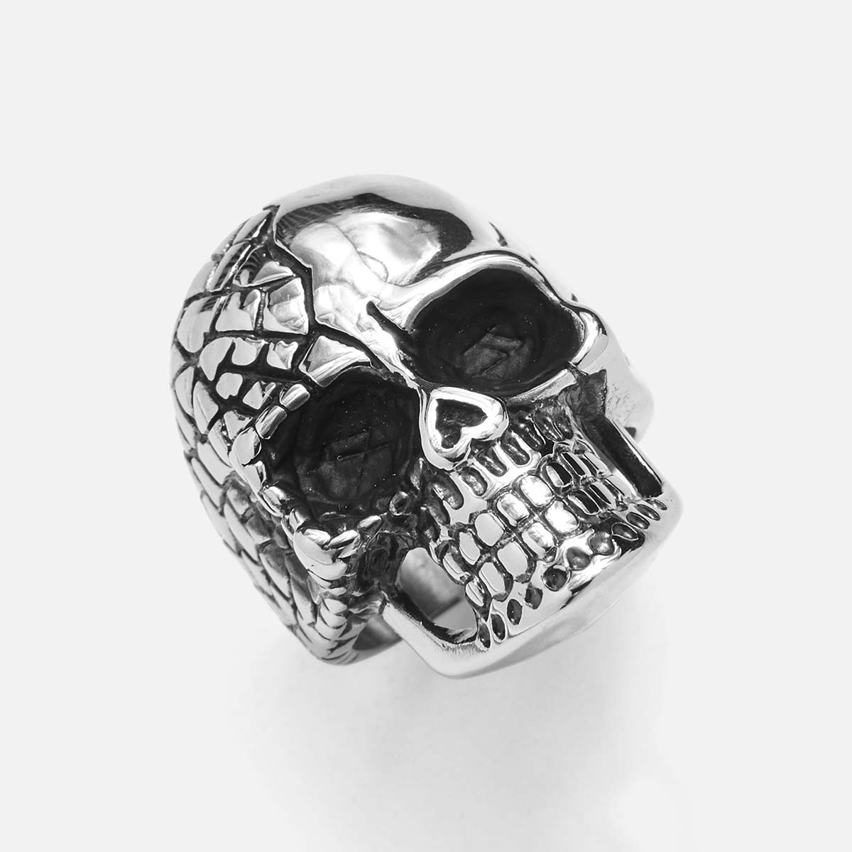 Handmade Steel Ring for Men's