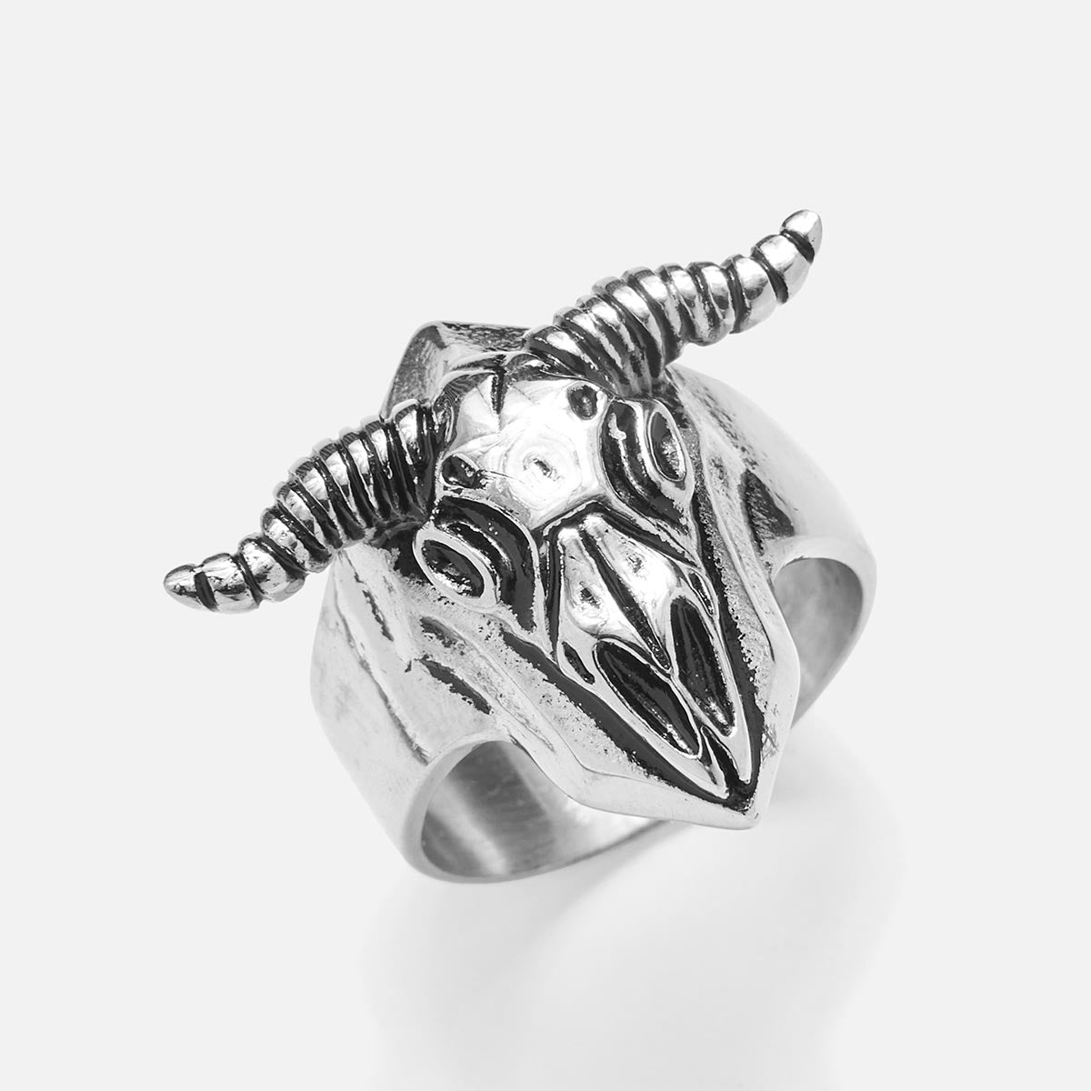 Handmade Steel Ring for Men's