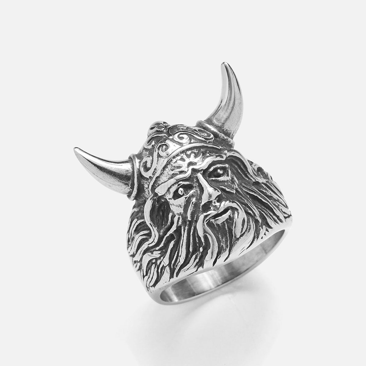Handmade Steel Ring for Men's