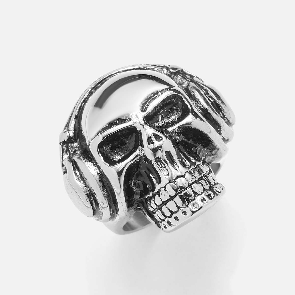 Handmade Steel Ring for Men's