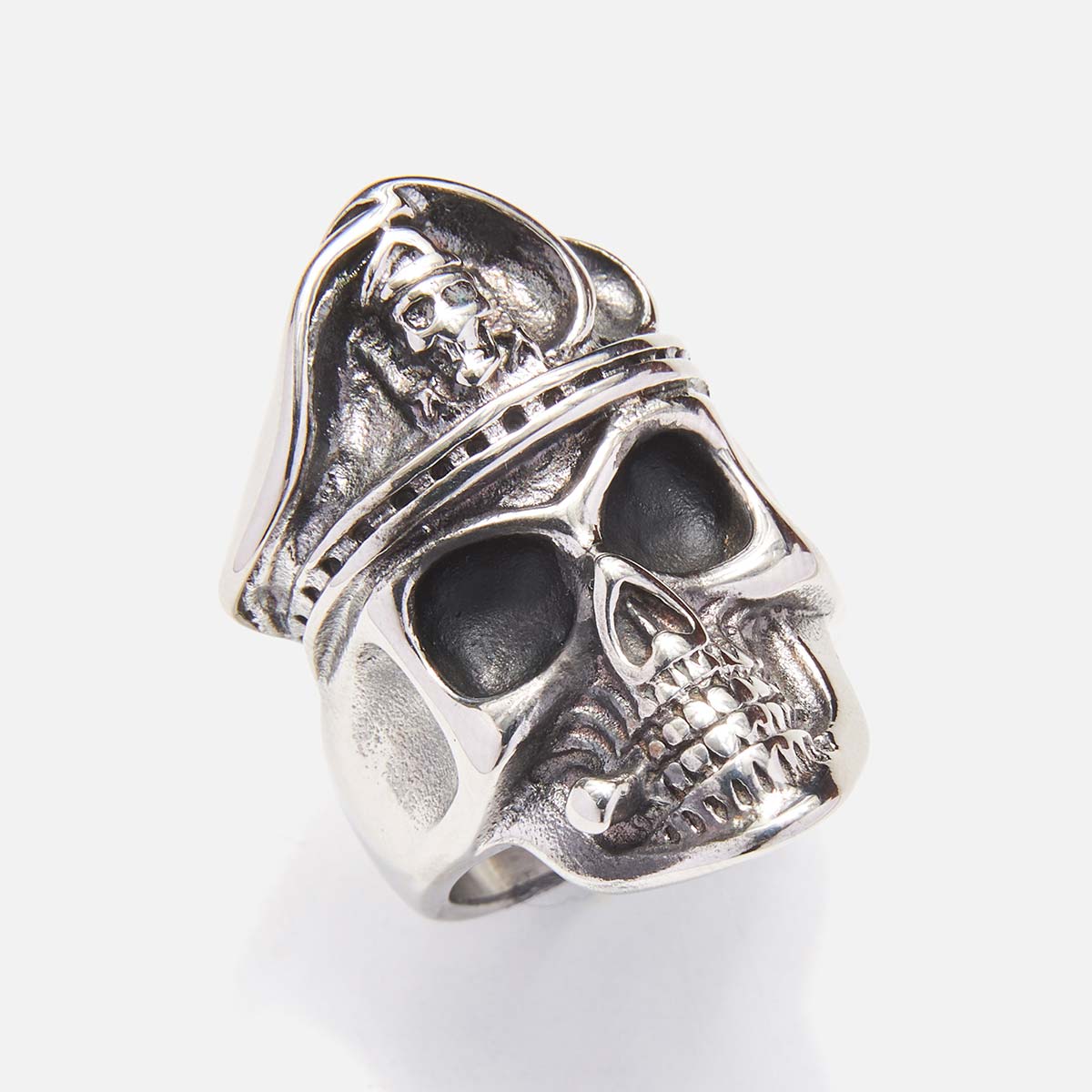 Handmade Steel Ring for Men's