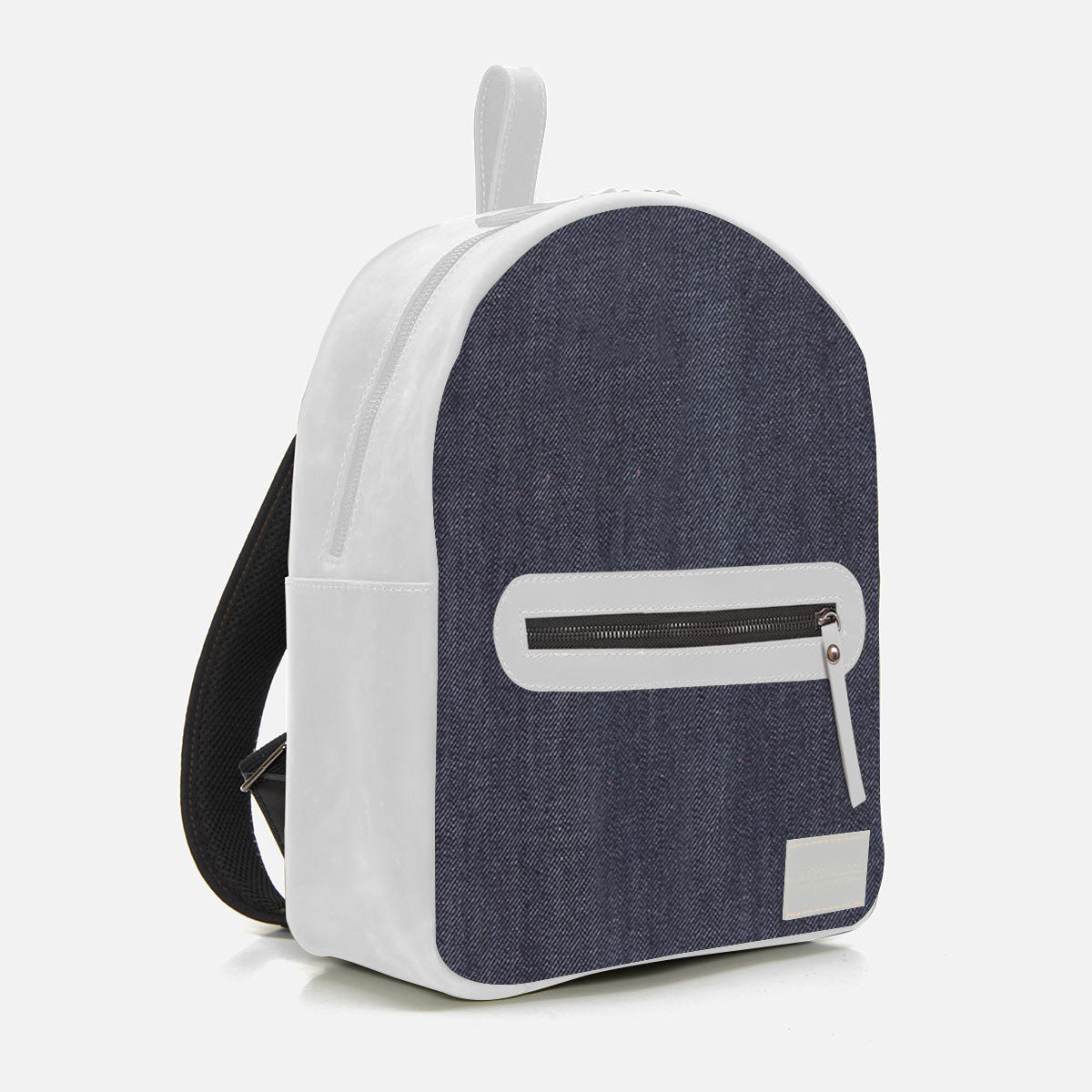 Oval Leather Backpack