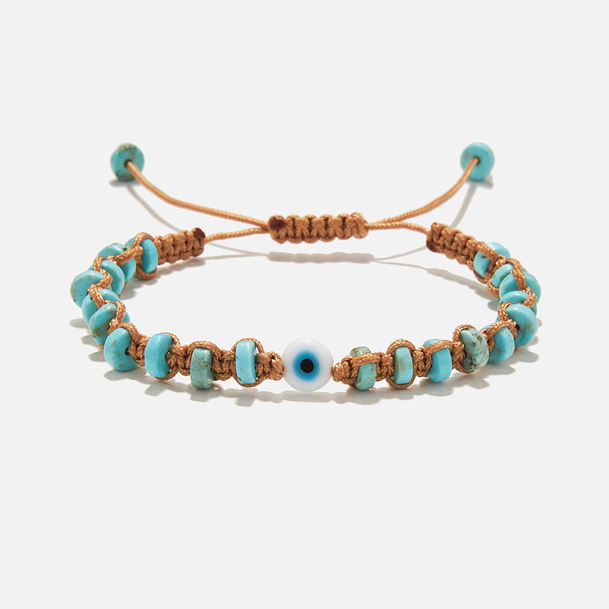 Handmade Bracelet For Child with Howlite & Evil Eye