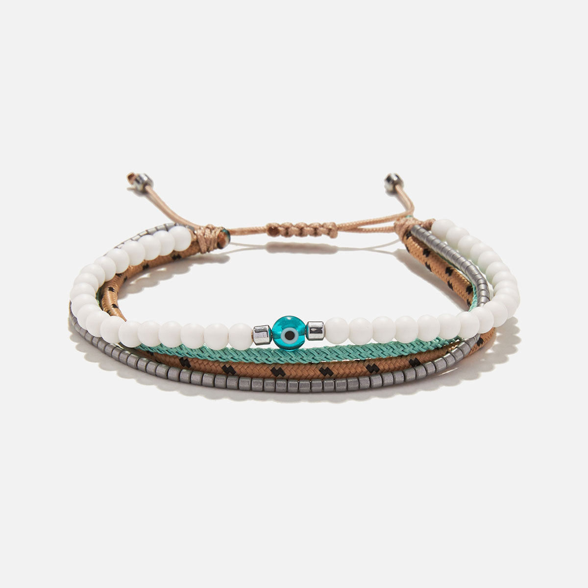 Men's handmade onyx bracelet with onyx