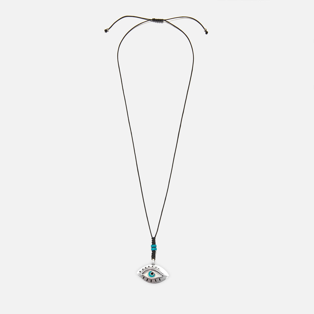 Handmade Necklace for Men with Coconut & Eye