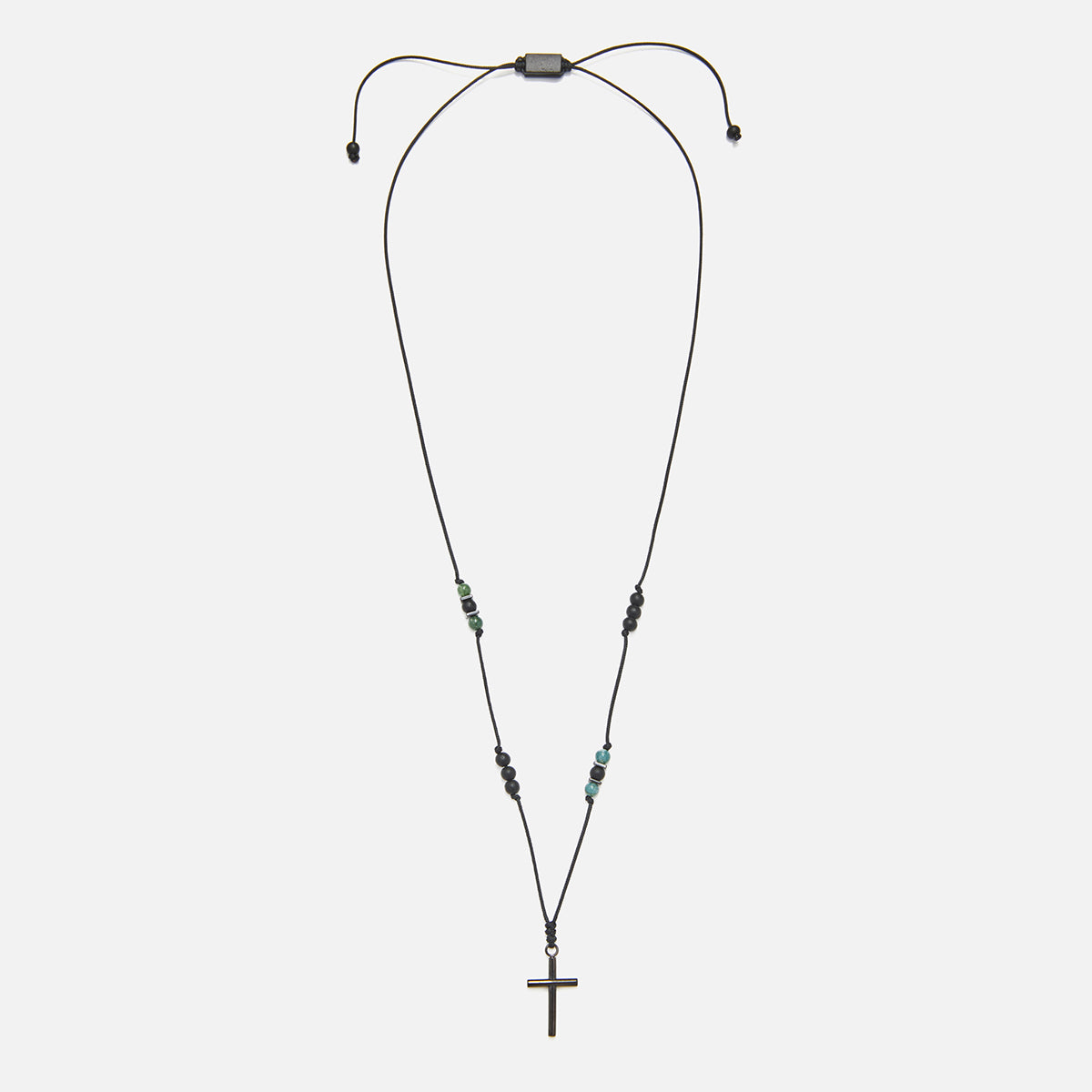 Handmade Necklace for Men with Cross