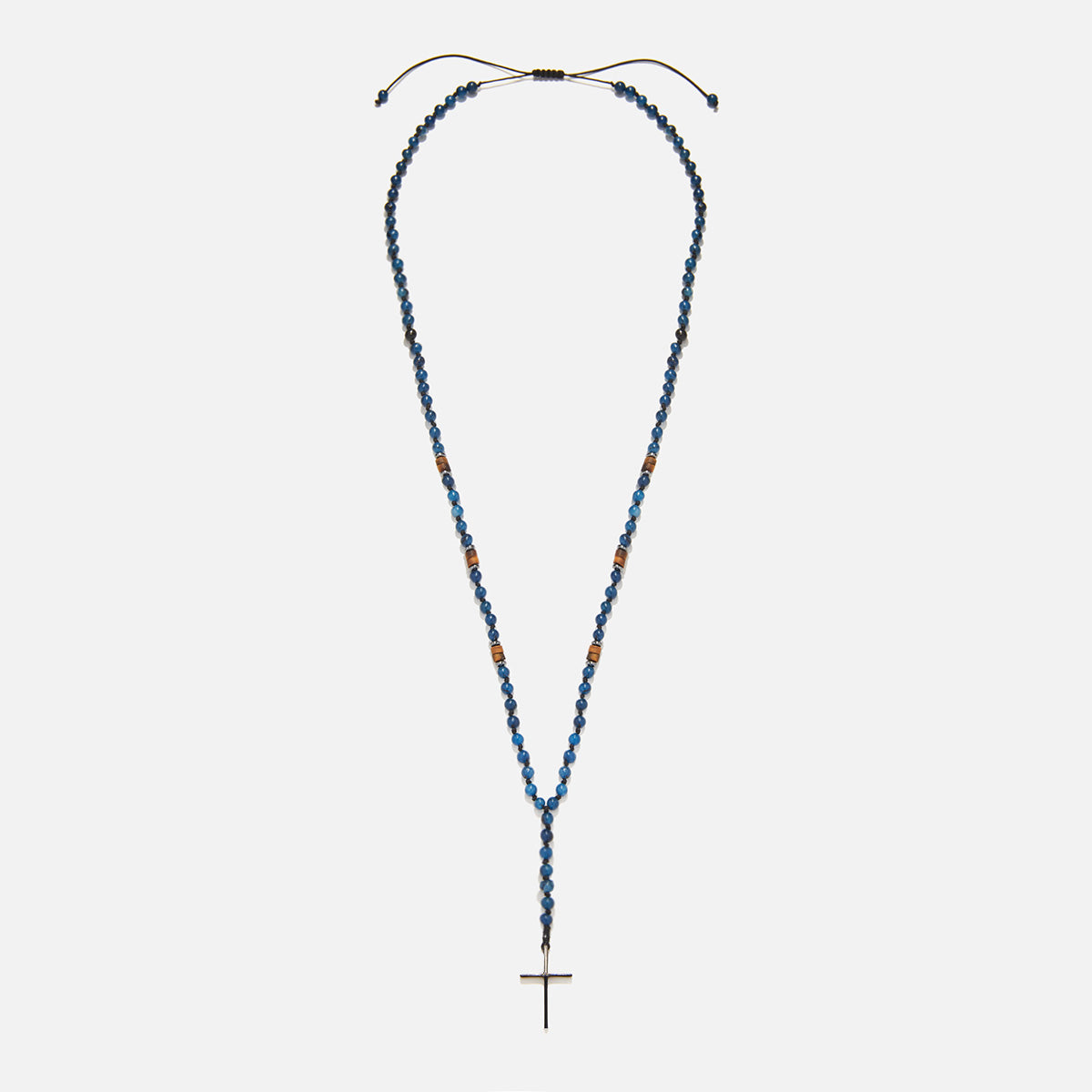 Handmade Rosary Necklace for Men with Agate