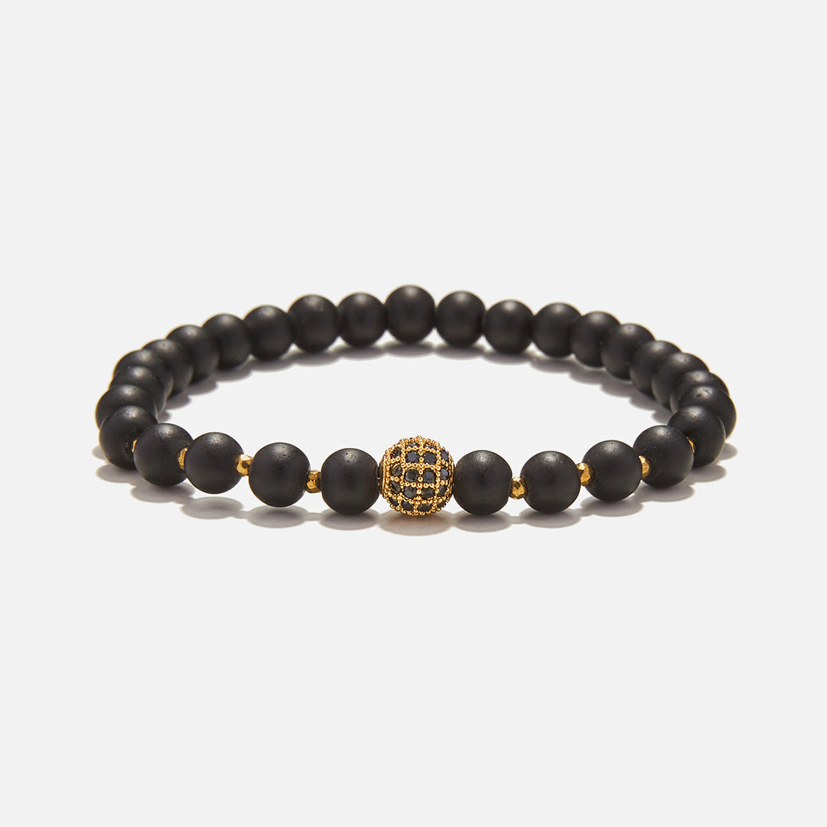Handmade Bracelet For Men with Onyx