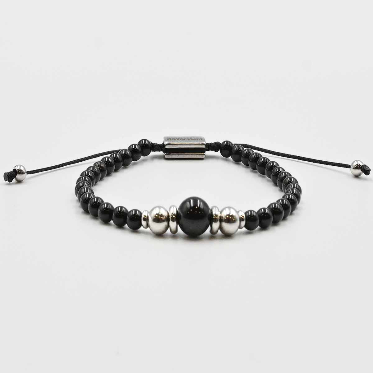 Handmade Bracelet For Men with Onyx