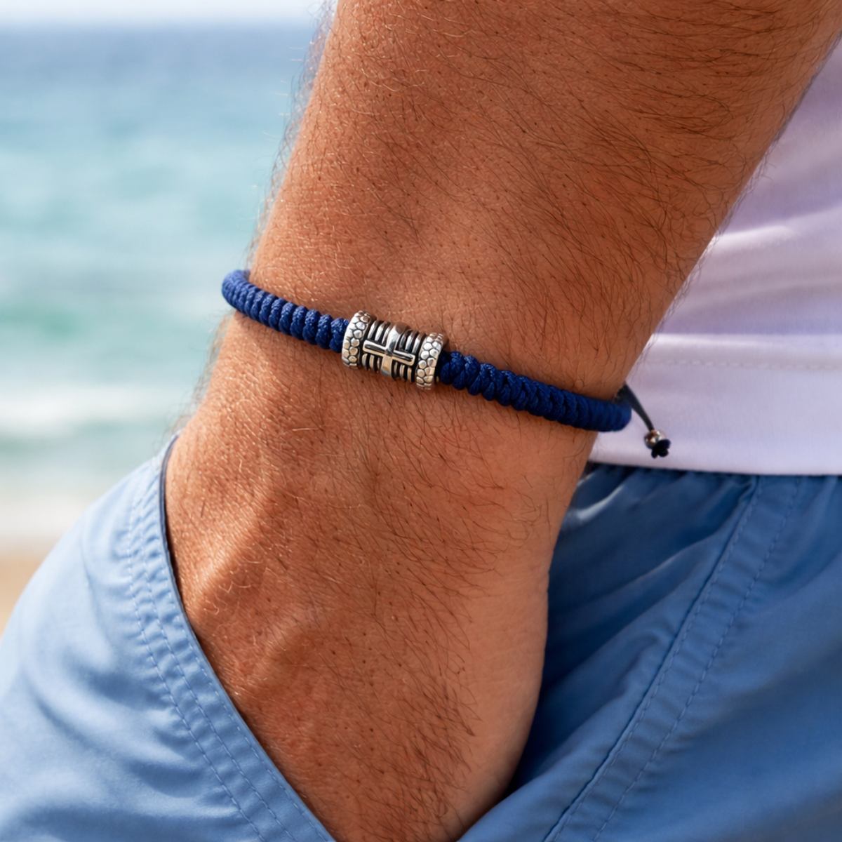 Men's Handmade Knitted Bracelet