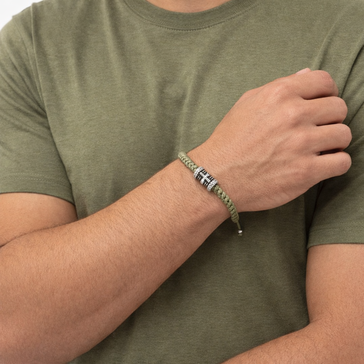 Men's Handmade Knitted Bracelet