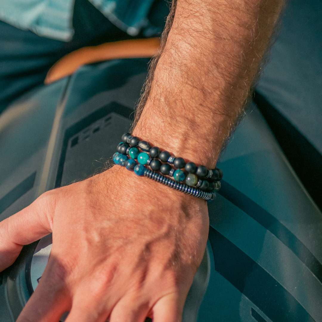 Handmade Bracelet For Men with Agate