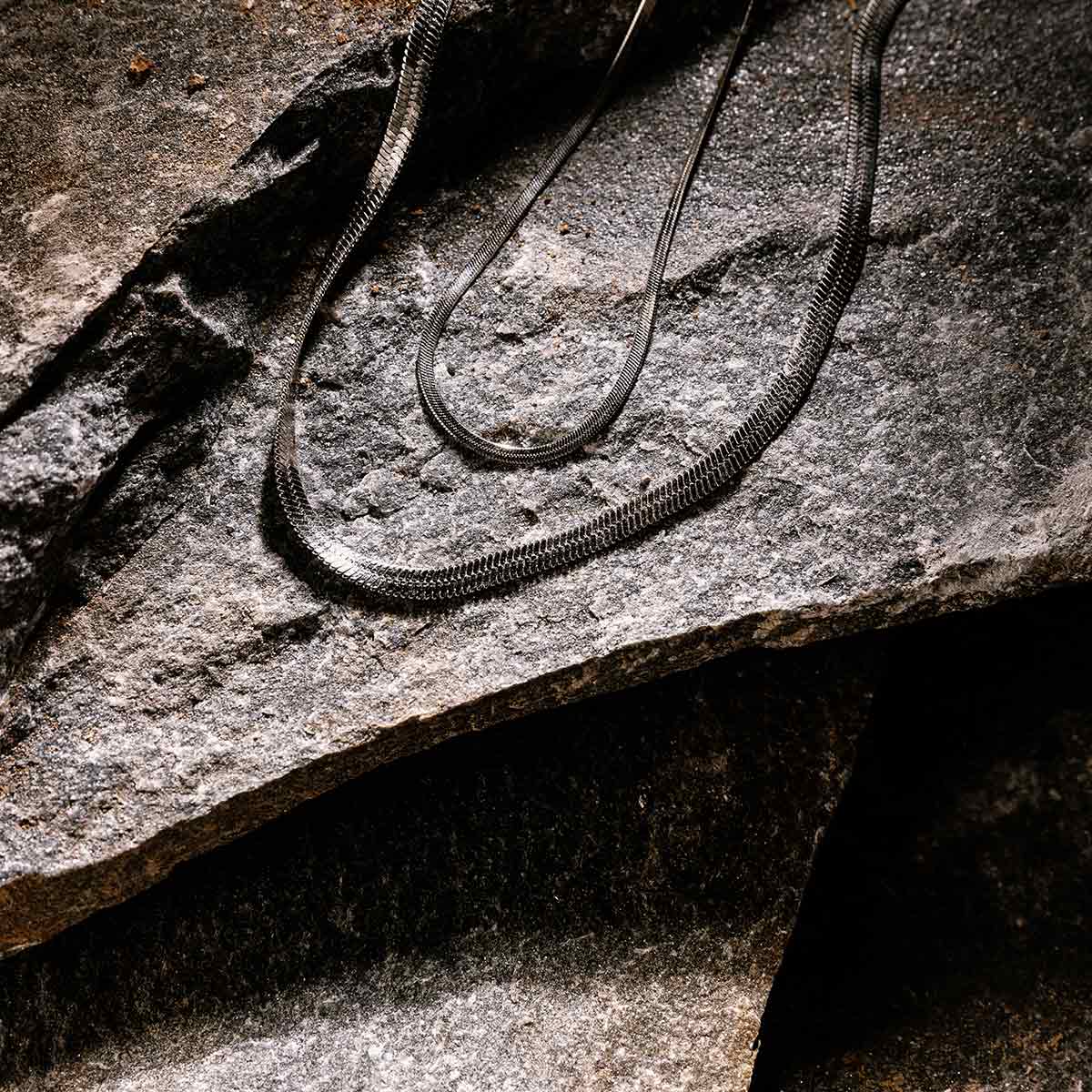 Necklace for Men with Snake Chain
